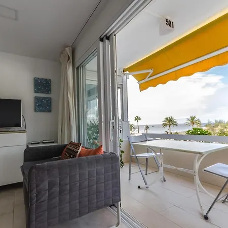 Apartment With Direct Sea Promenade Access Maspalomas (Gran Canaria)